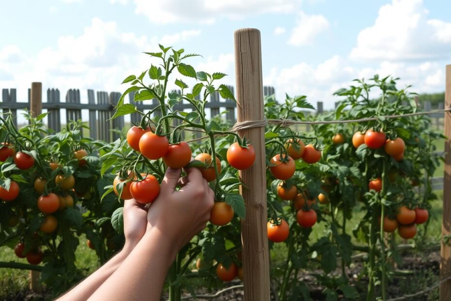 Jak podwiązać pomidory
