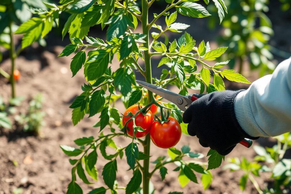 Jak podcinać pomidory