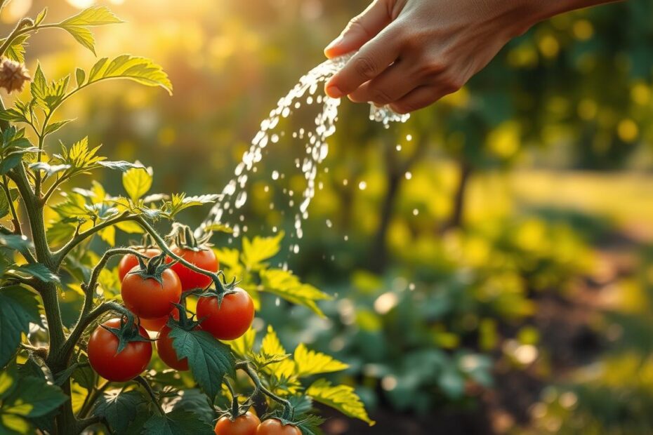 Kiedy podlewać pomidory