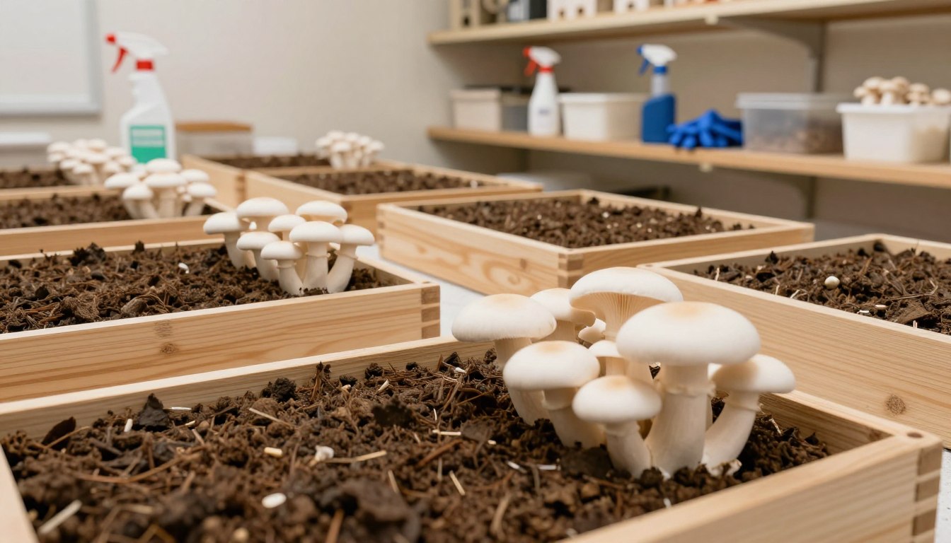 Hodowla pieczarki jak zacząć