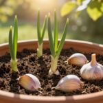 Jak sadzić czosnek w doniczce