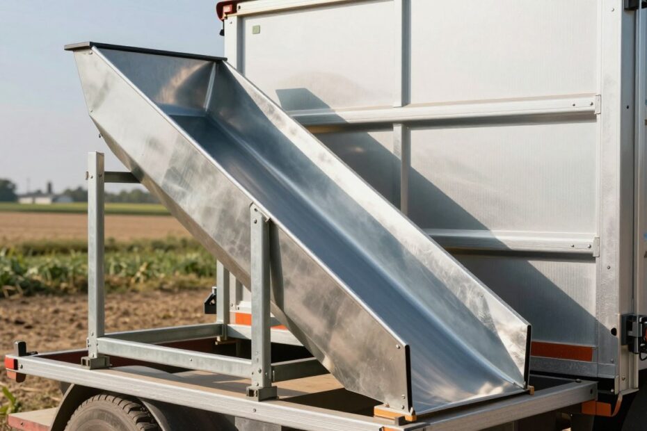 Jak zrobić zsyp do zboża w przyczepie