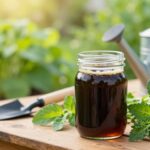 Sfermentowany nawóz z drożdży